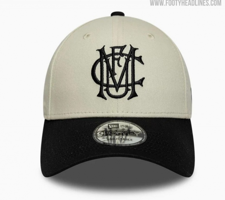 曼联联名New Era推出复古哥特帽款 MUFC字母Logo亮相